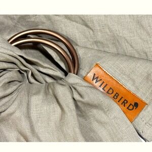 WildBird Desert Lark Linen Ring Sling 90" Bronze Rings